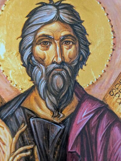 Sfantul apostol andrei detaliu