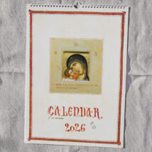 Calendar 2026 cu icoane