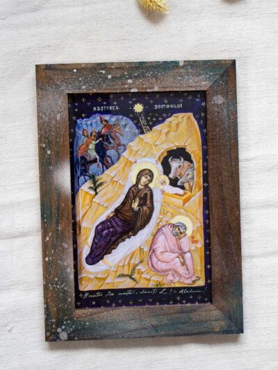 Icoana cu nasterea domnului mica 1jpg