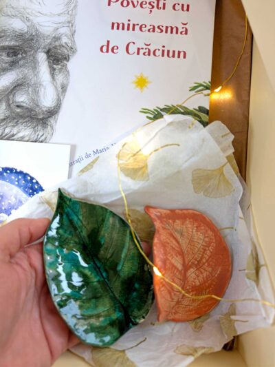 Set cadou cu frunze 1