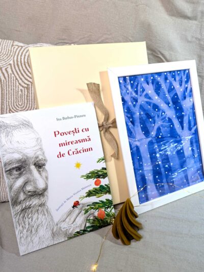 Set cadou tablou iarna 1