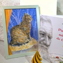 Set cadou tablou iarna verde1