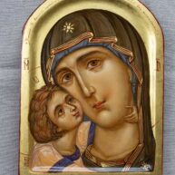 Icoana pictata maica domnului 4