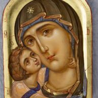 Icoana pictata maica domnului 5
