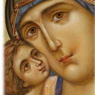 Icoana pictata maica domnului 6