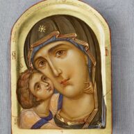 Icoana pictata maica domnului 7