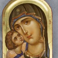 Icoana pictata maica domnului 9