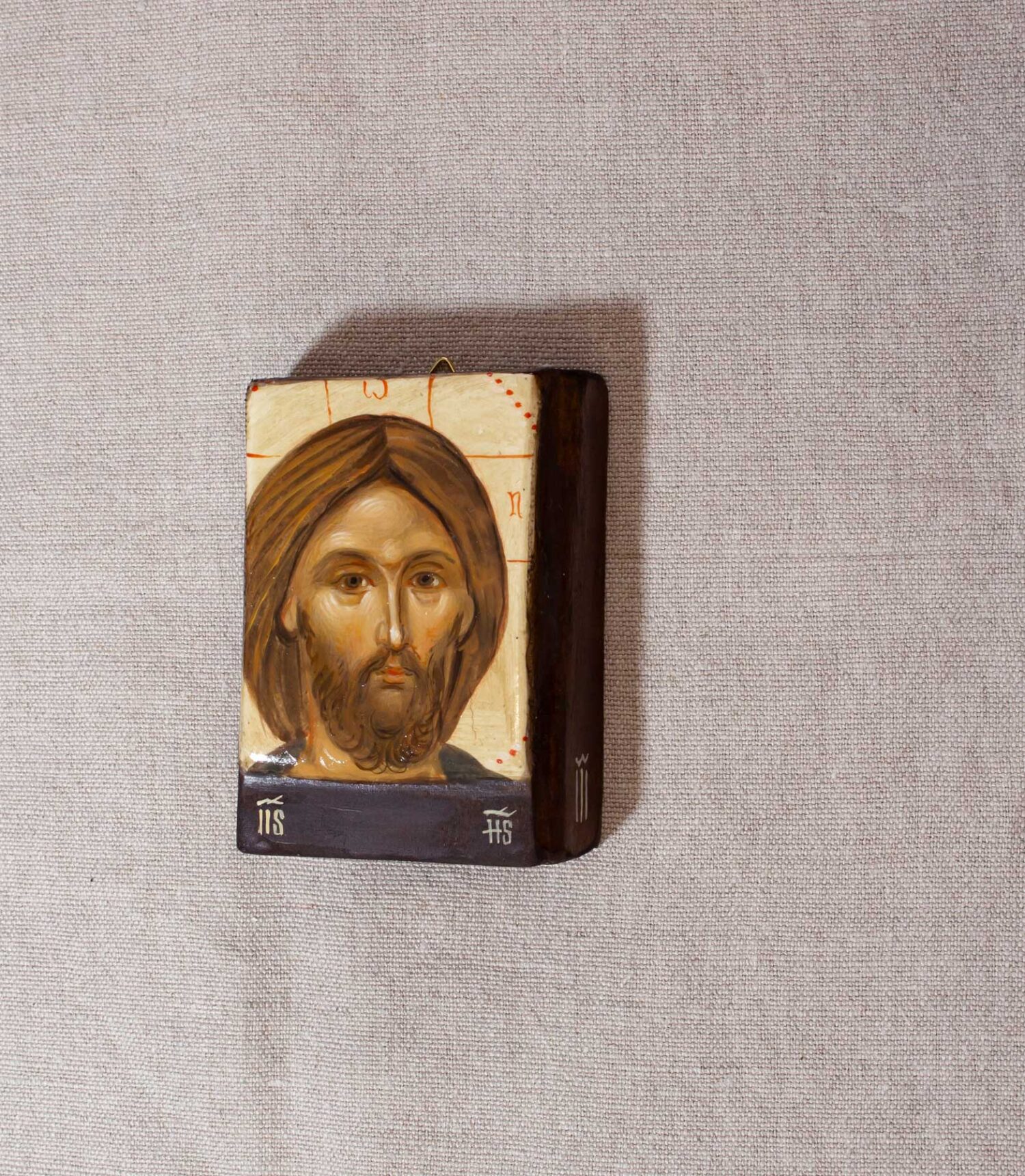 Iisus hrisotos icoana pictata 3